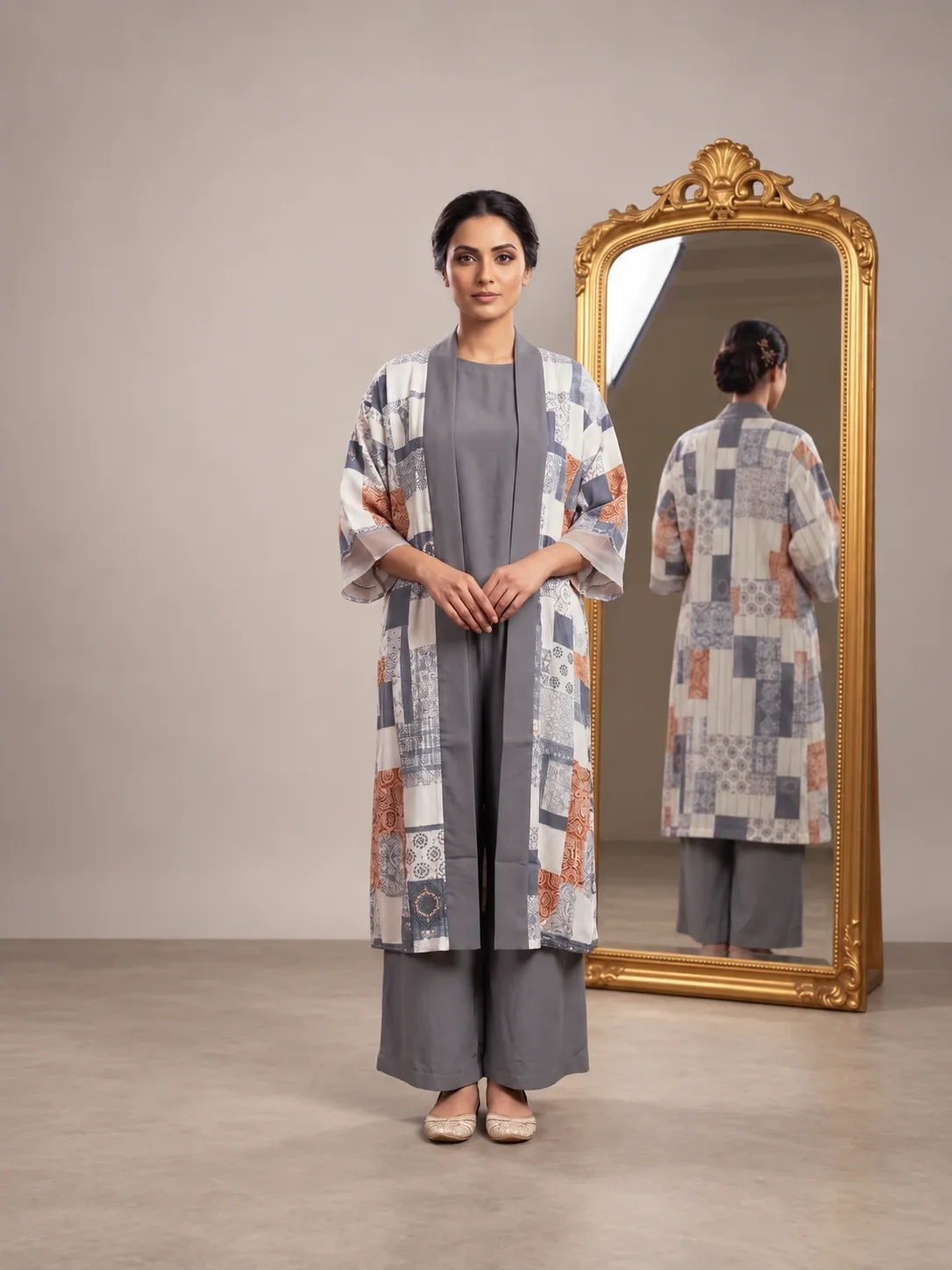 ash long kimono set – Long Kimono Signature