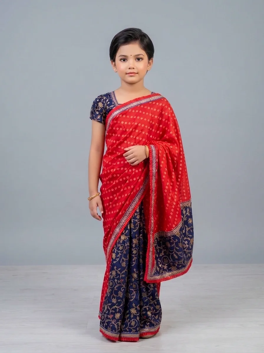 baby ready saree – Baby Ready Saree with Blouse Signature