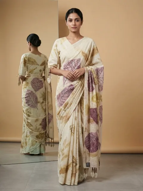 eco print saree – Eco Print Saree Classic