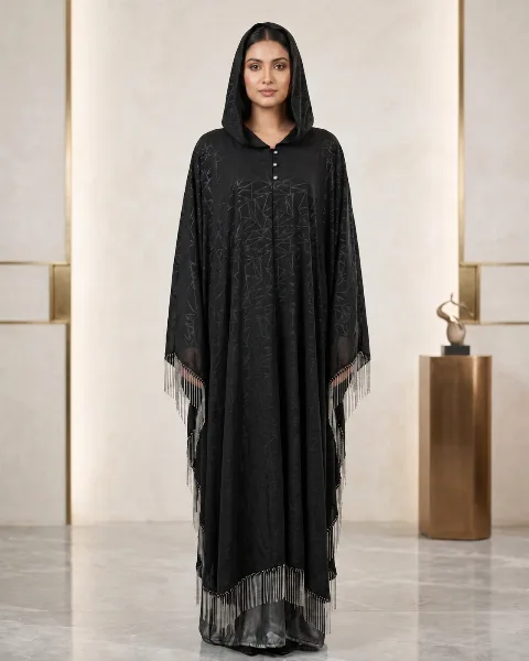 black hoodie abaya – Hoodie Abaya