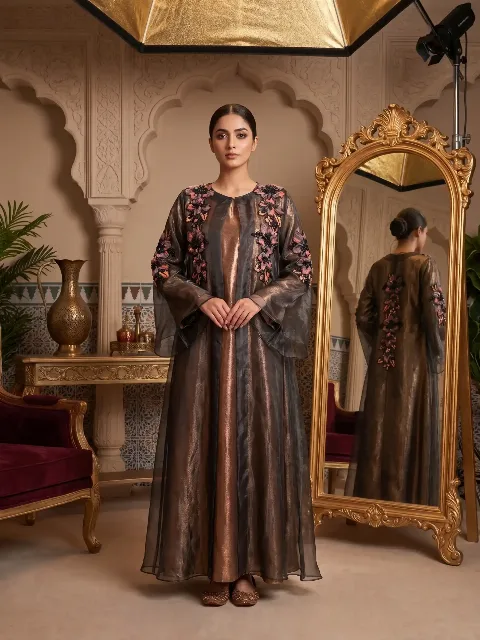 golden karchupi abaya – Rozalina