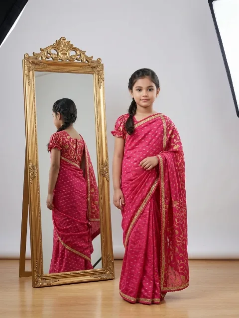 baby ready saree – Baby Ready Saree with Blouse Classic