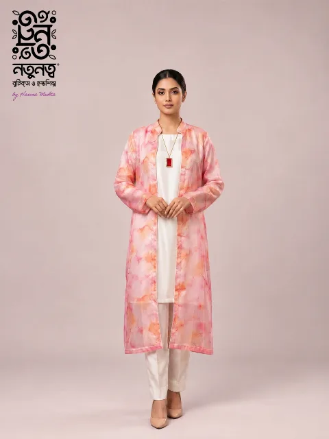 pink co-ord set – Peach Reverie