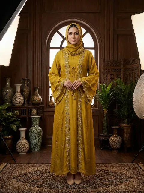 abaya – Amber Crest